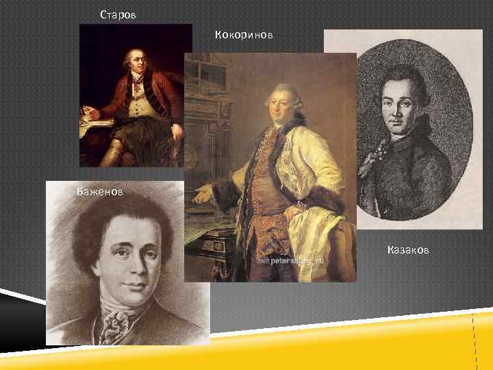 Старов Кокоринов Баженов Казаков 