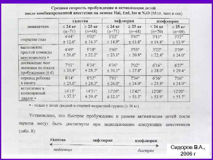 Сидоров В. А. , 2006 г 