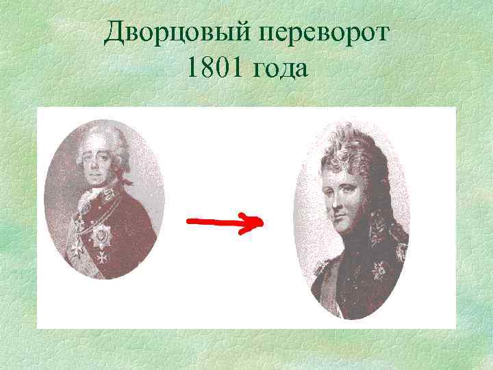 Дворцовый переворот 1801 года 