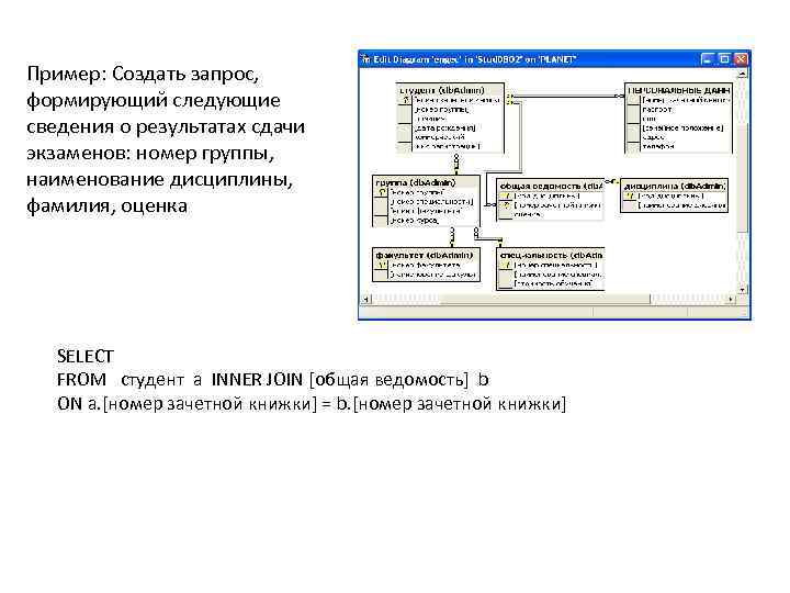 Режимы создание запросов. Запрос на создание таблицы SQL.