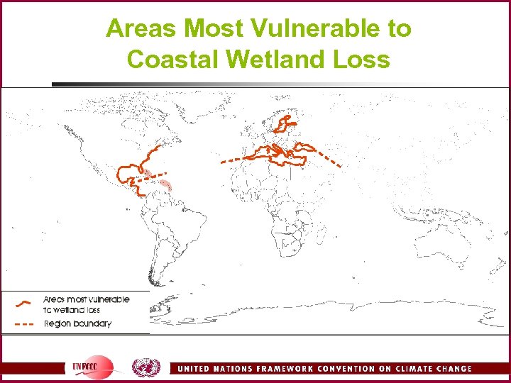 Areas Most Vulnerable to Coastal Wetland Loss 
