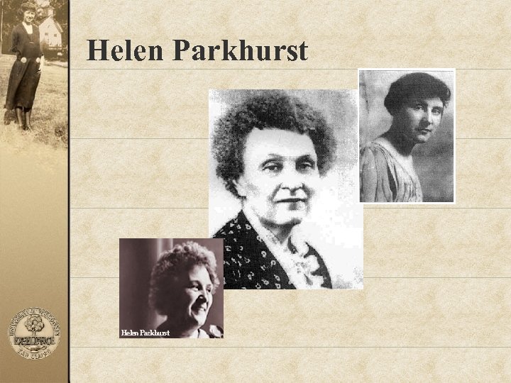 Helen Parkhurst 