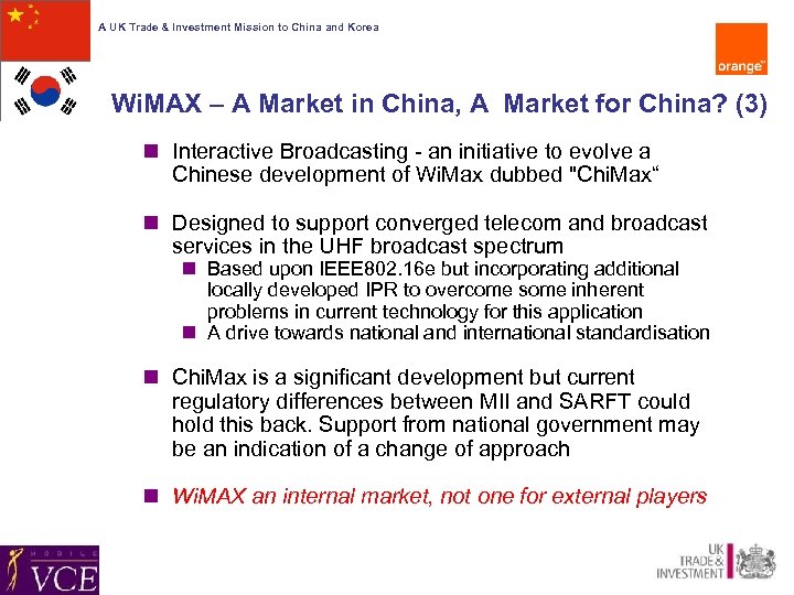 A UK Trade & Investment Mission to China and Korea Wi. MAX – A