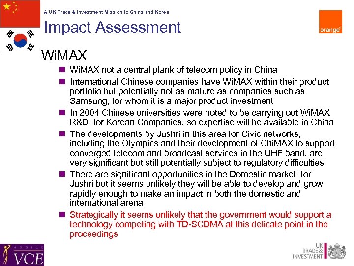 A UK Trade & Investment Mission to China and Korea Impact Assessment Wi. MAX