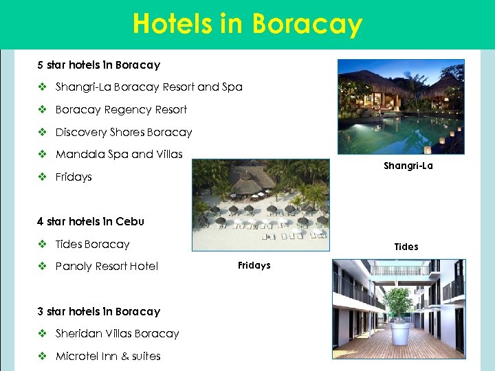 Hotels in Boracay 5 star hotels in Boracay v Shangri-La Boracay Resort and Spa