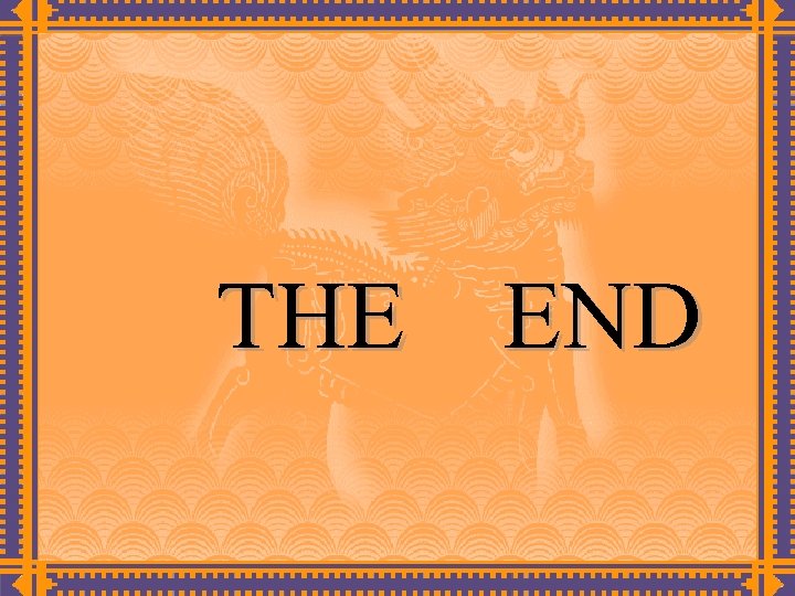 THE END 