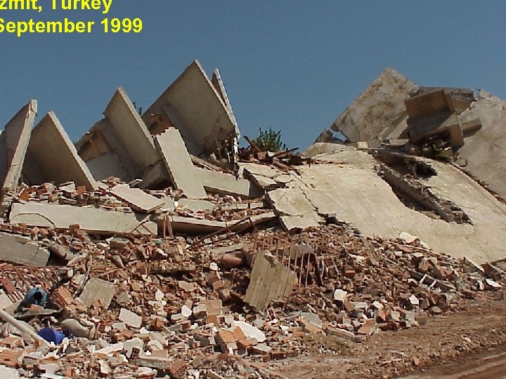 zmit, Turkey September 1999 