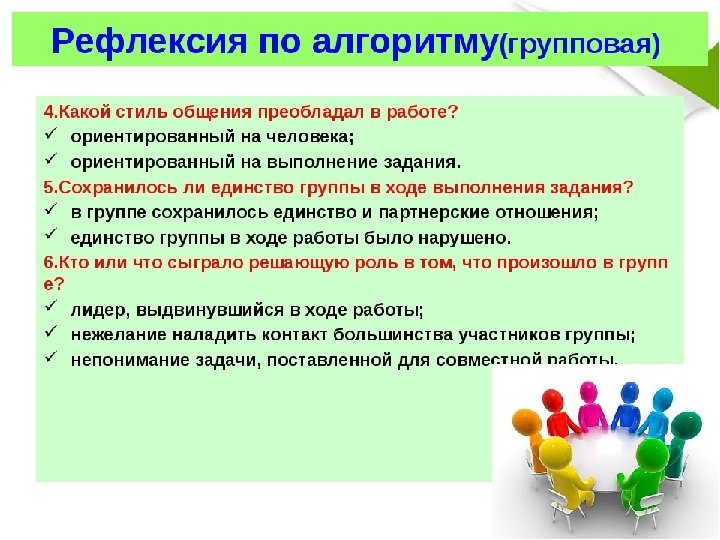 Рефлексия учебной деятельности презентация