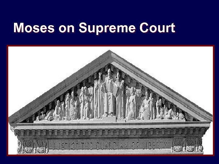 Moses on Supreme Court 