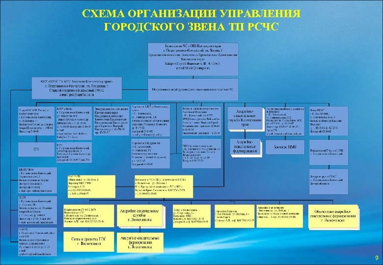 Территориальное управление городского округа