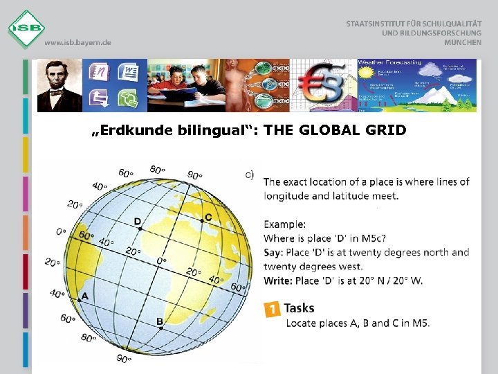 „Erdkunde bilingual“: THE GLOBAL GRID 