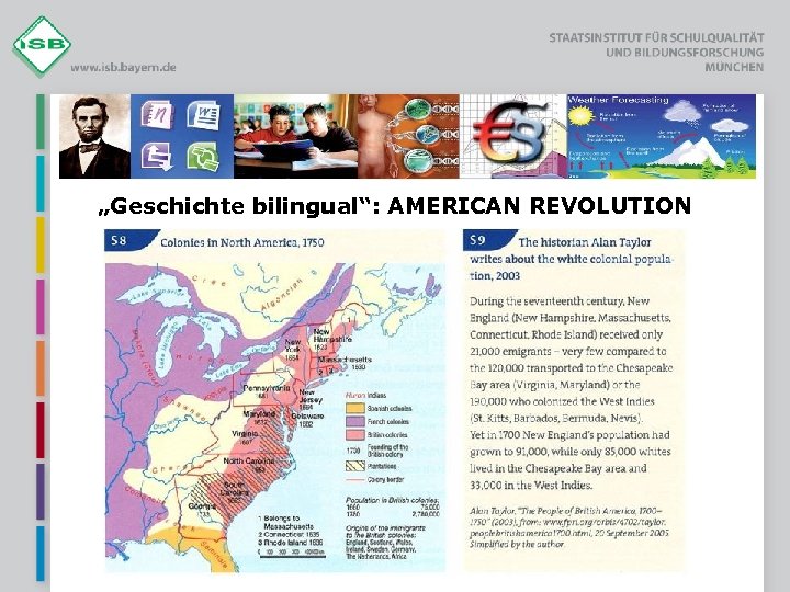 „Geschichte bilingual“: AMERICAN REVOLUTION 