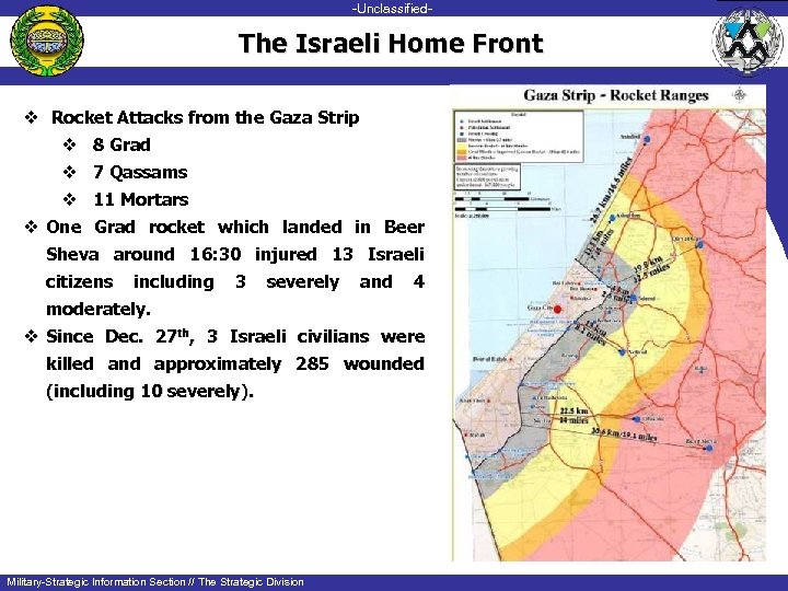 -Unclassified-unclassified- The Israeli Home Front v Rocket Attacks from the Gaza Strip v 8