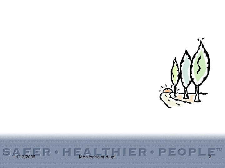 11/13/2008 Monitoring of d-up! 3 