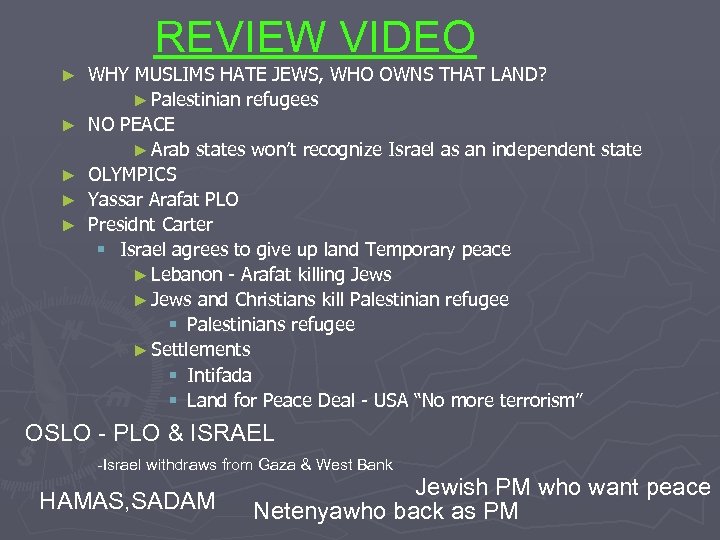 REVIEW VIDEO ► ► ► WHY MUSLIMS HATE JEWS, WHO OWNS THAT LAND? ►