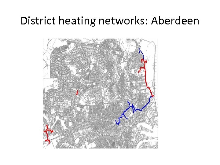 District heating networks: Aberdeen 