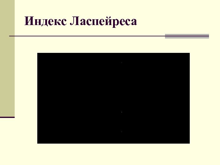 Индекс Ласпейреса 