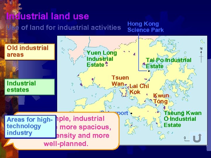 Industrial land use Hong Kong Use of land for industrial activities Science Park Old