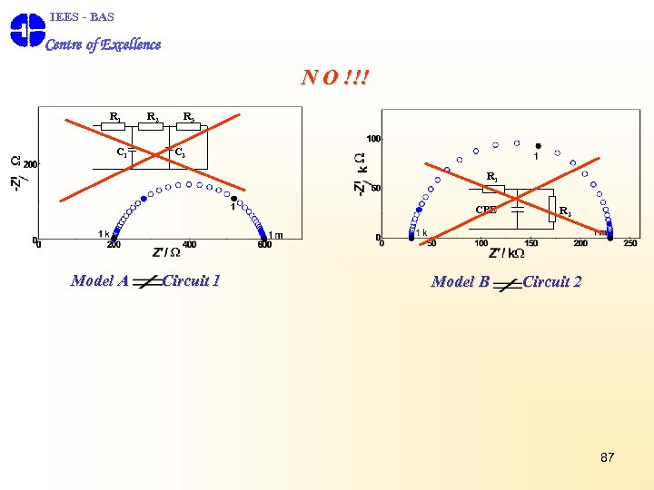  IEES - BAS Centre of Excellence N O !!! R 1 C 1