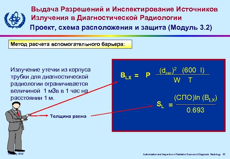 Выдача Разрешений и Инспектирование Источников Излучения в Диагностической Радиологии Проект, схема расположения и защита