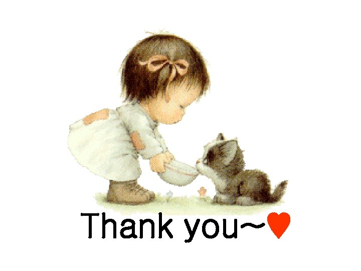 Thank you~♥ 