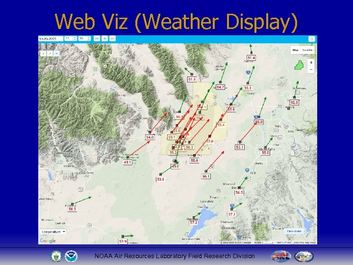 Web Viz (Weather Display) NOAA Air Resources Laboratory Field Research Division 