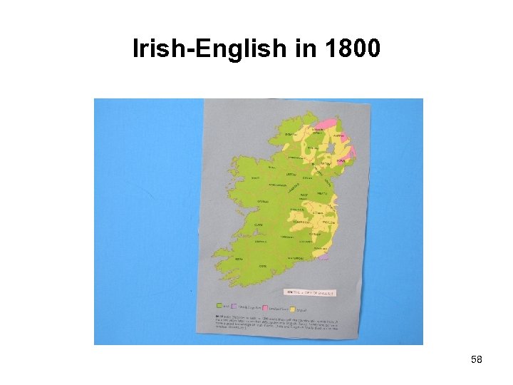 Irish-English in 1800 58 