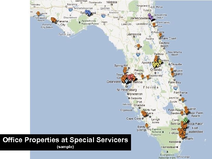 Office Properties at Special Servicers (sample) 