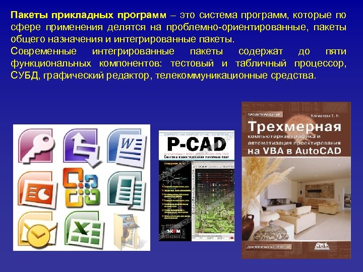 Программное обеспечение понятие виды. Пакеты прикладных программ. Пакет прикладного программного обеспечения. Специализированные пакеты прикладных программ. Прикладное по. Пакеты прикладных программ..