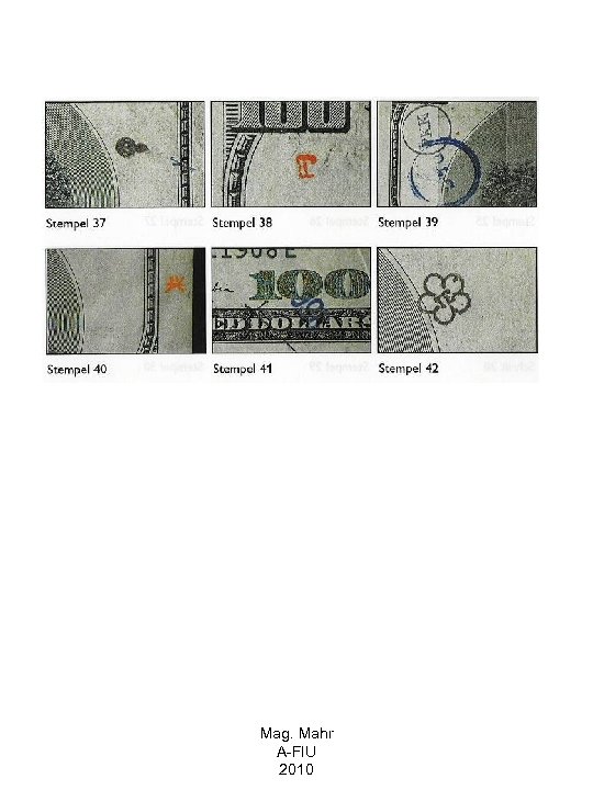 Mag. Mahr A-FIU 2010 