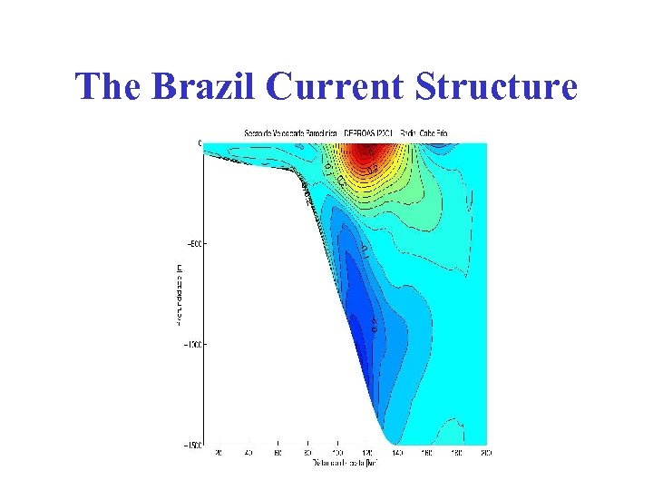 The Brazil Current Structure 