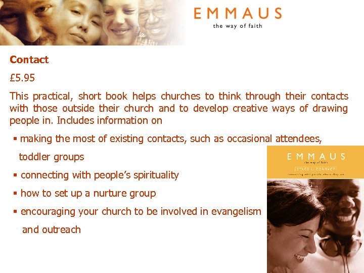 Contact £ 5. 95 This practical, short book helps churches to think through their