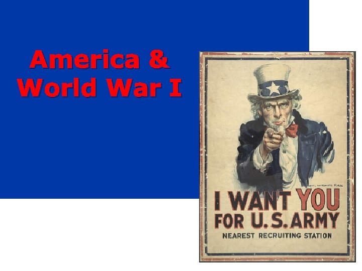 America & World War I 