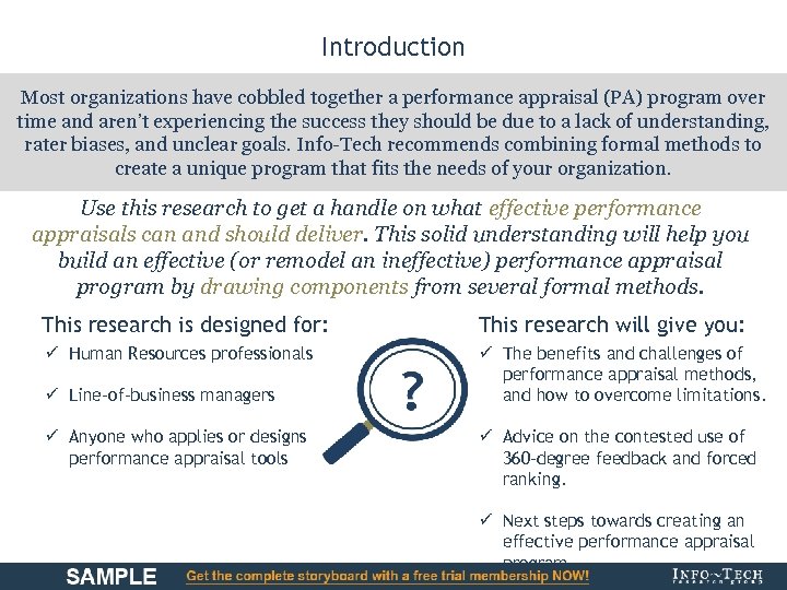 Introduction Most organizations have cobbled together a performance appraisal (PA) program over time and