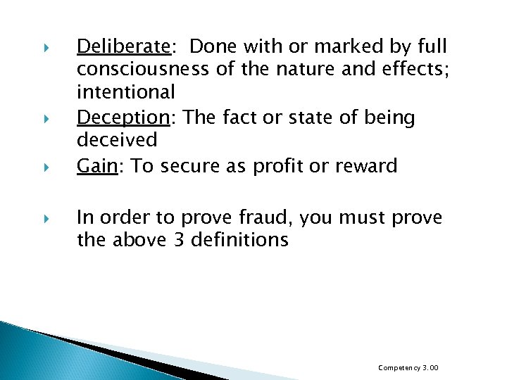  Deliberate: Done with or marked by full consciousness of the nature and effects;