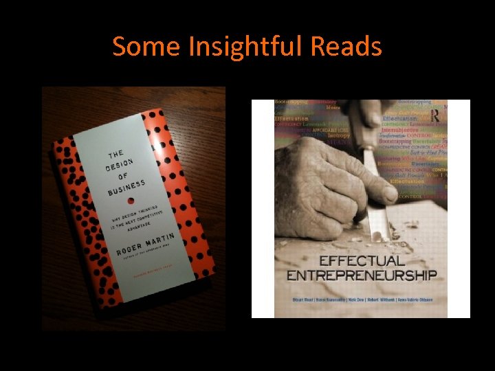 Some Insightful Reads 