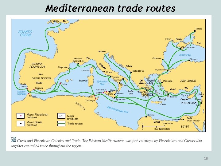 Mediterranean trade routes 18 