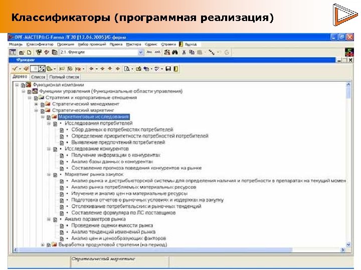 Классификаторы (программная реализация) 