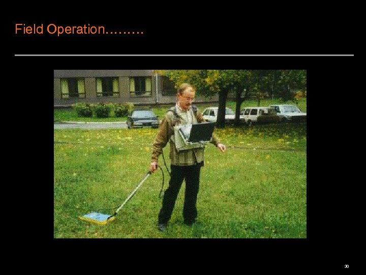 Field Operation……… 30 