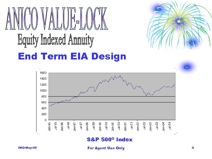 End Term EIA Design S&P 500® Index IMG-May-05 For Agent Use Only 9 