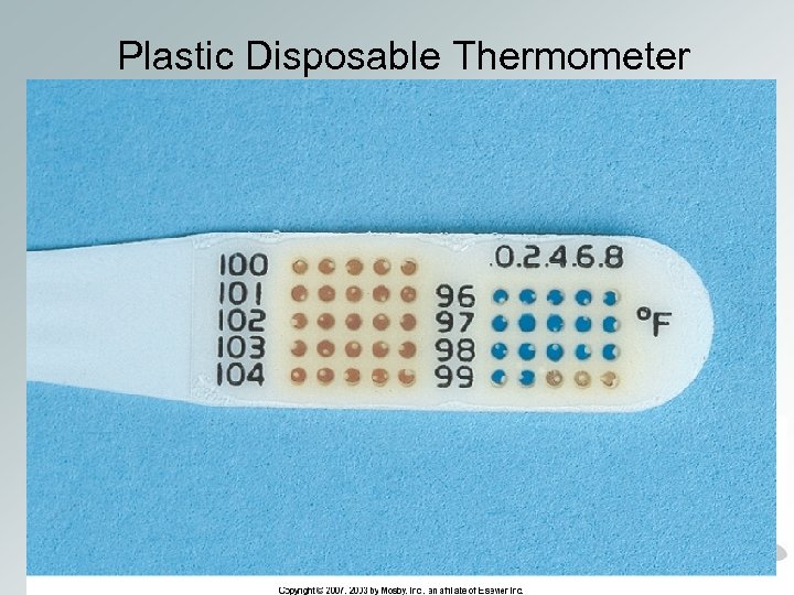 Plastic Disposable Thermometer 