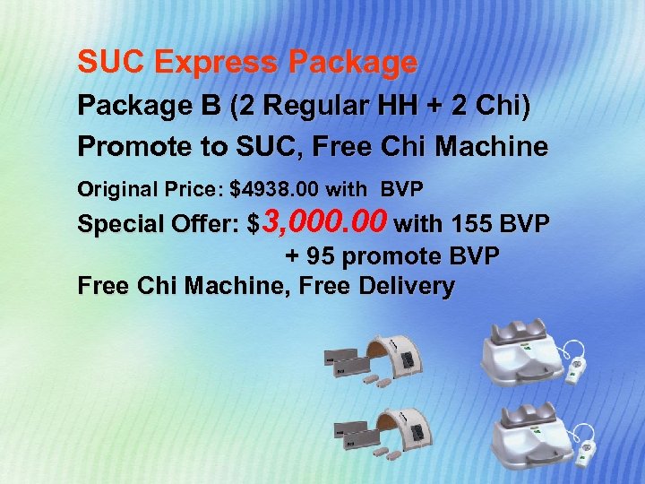 SUC Express Package B (2 Regular HH + 2 Chi) Promote to SUC, Free