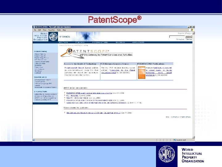 Patent. Scope® 