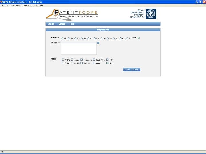 Certain national collections now searchable via Patent. Scope® 