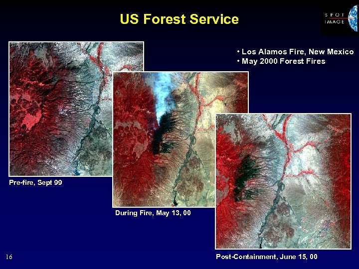 US Forest Service • Los Alamos Fire, New Mexico • May 2000 Forest Fires