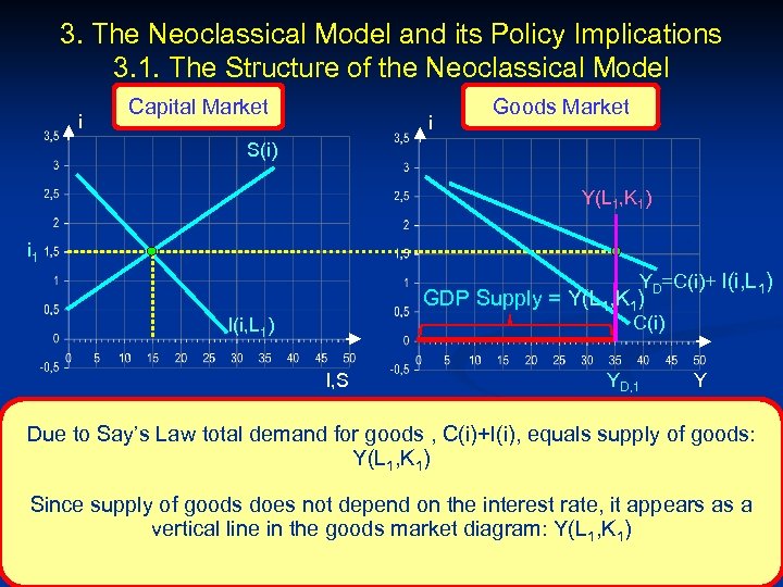 3. The Neoclassical Model and its Policy Implications 3. 1. The Structure of the