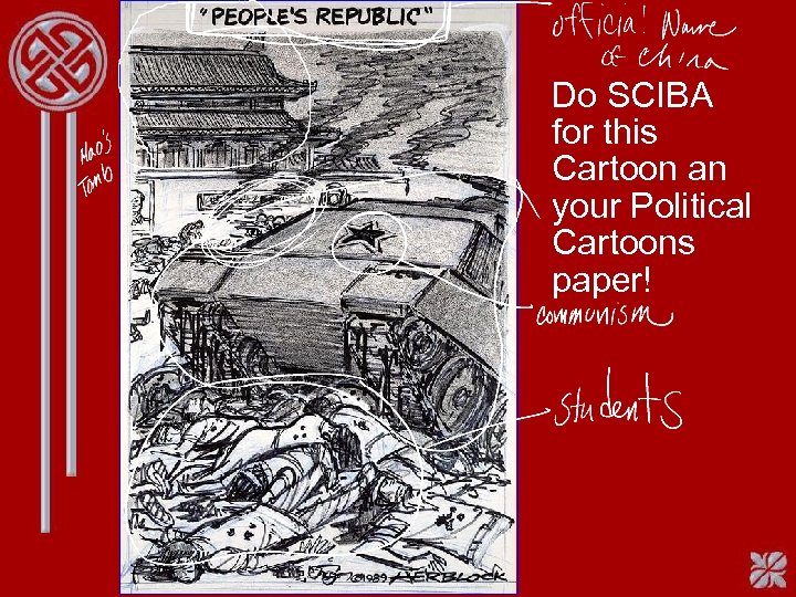 Do SCIBA for this Cartoon an your Political Cartoons paper! 