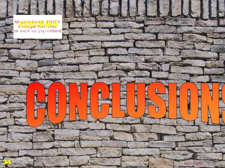 EZECHIAS 3 L’EPREUVE 34 CONCLUSIONS 