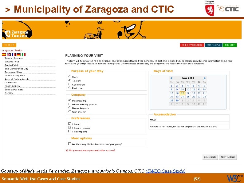 (52) > Municipality of Zaragoza and CTIC Courtesy of Maria Jesús Fernández, Zaragoza, and