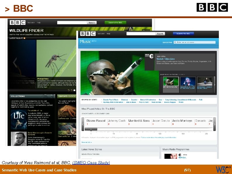 (97) > BBC Courtesy of Yves Raimond et al, BBC, (SWEO Case Study) Semantic